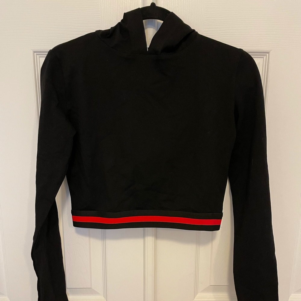 Tiger Mist cropped hoodie